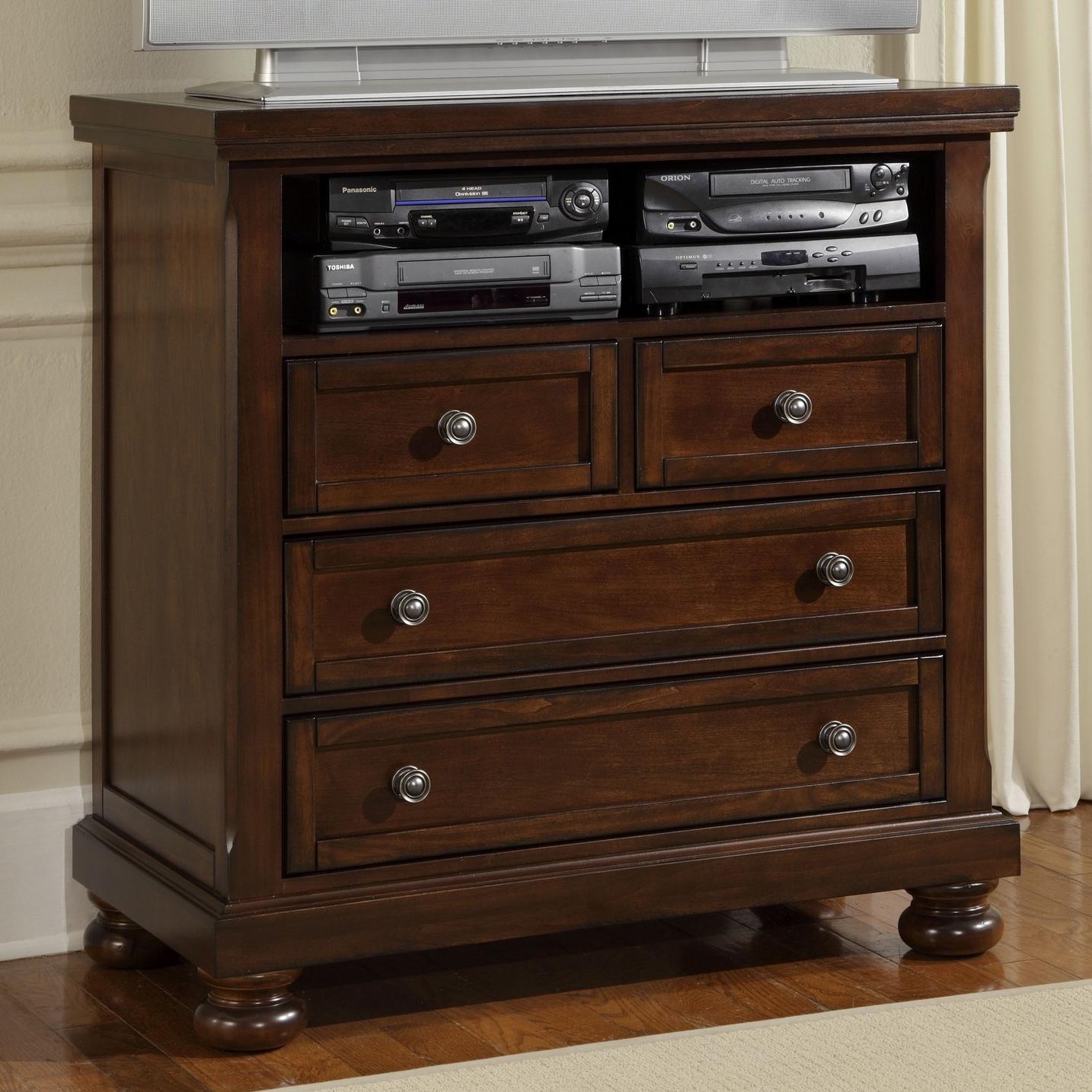 Vaughan Bassett Reflections 530114 Entertainment Center Media Chest